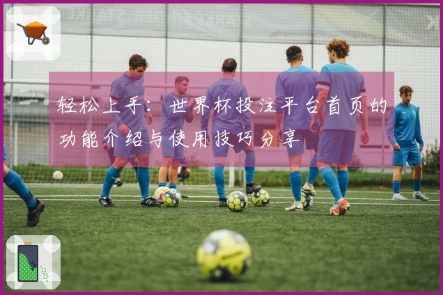 轻松上手：世界杯投注平台首页的功能介绍与使用技巧分享