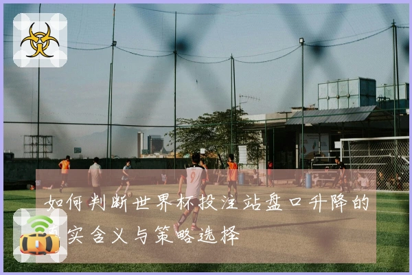 如何判断世界杯投注站盘口升降的真实含义与策略选择