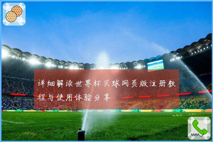 详细解读世界杯买球网页版注册教程与使用体验分享