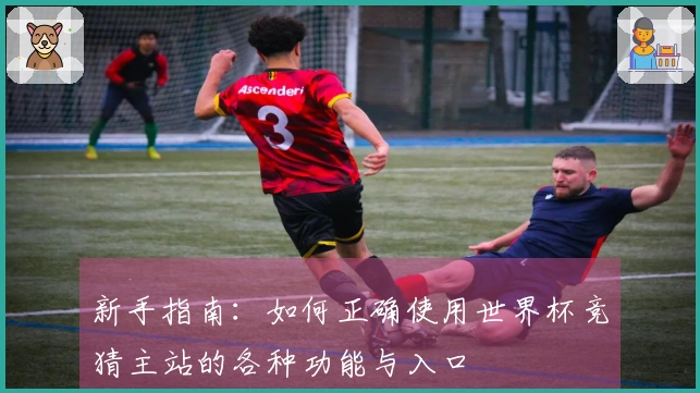 新手指南：如何正确使用世界杯竞猜主站的各种功能与入口